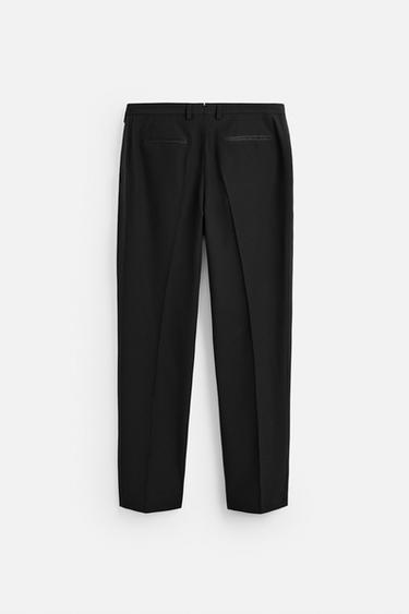LIMITED EDITION DINNER SUIT TROUSERS - Black by Zara - Image 3