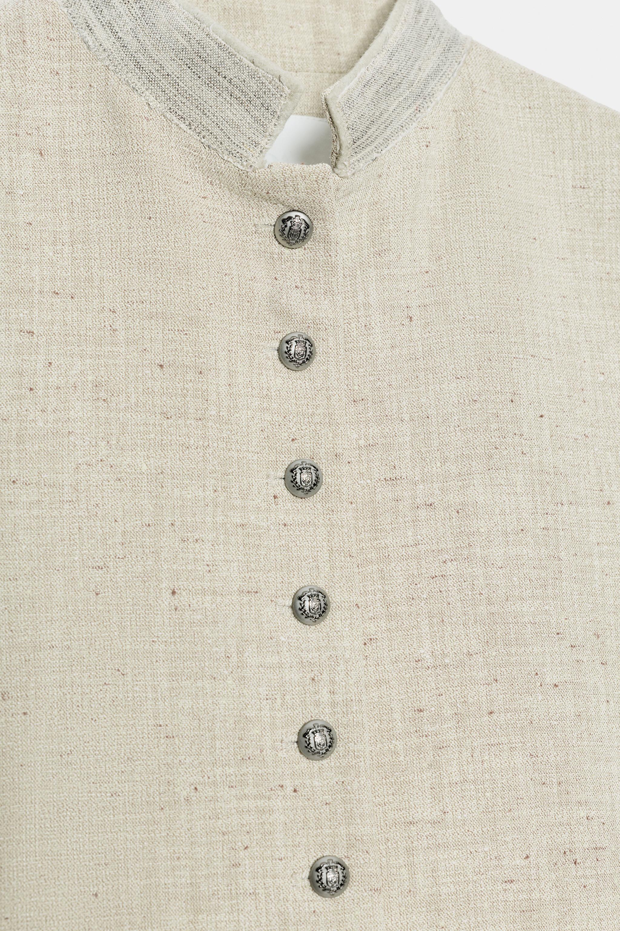 PLEATED BLAZER ZW COLLECTION