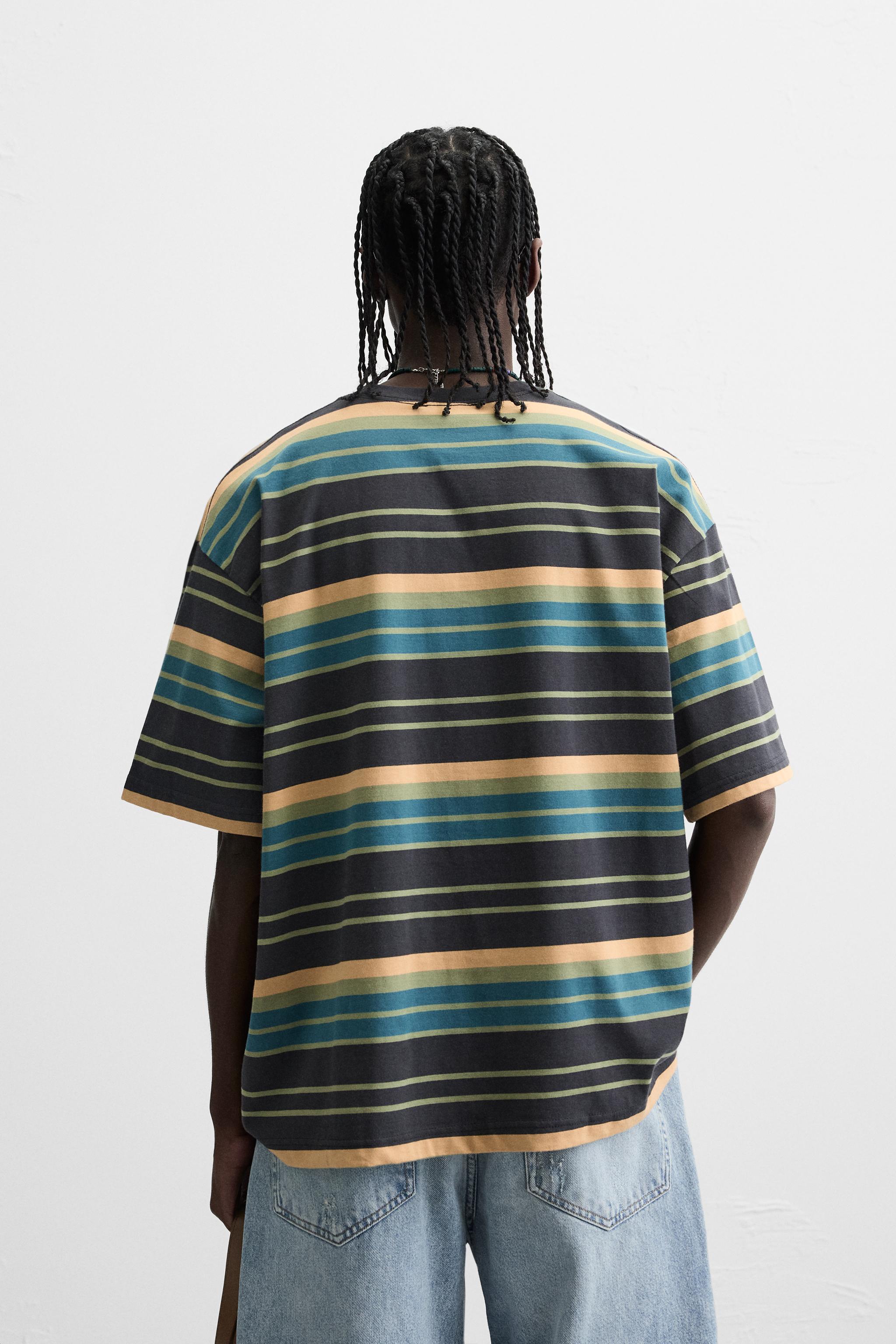 値下げ】irojikake The Striped T-shirt BROWN レディース