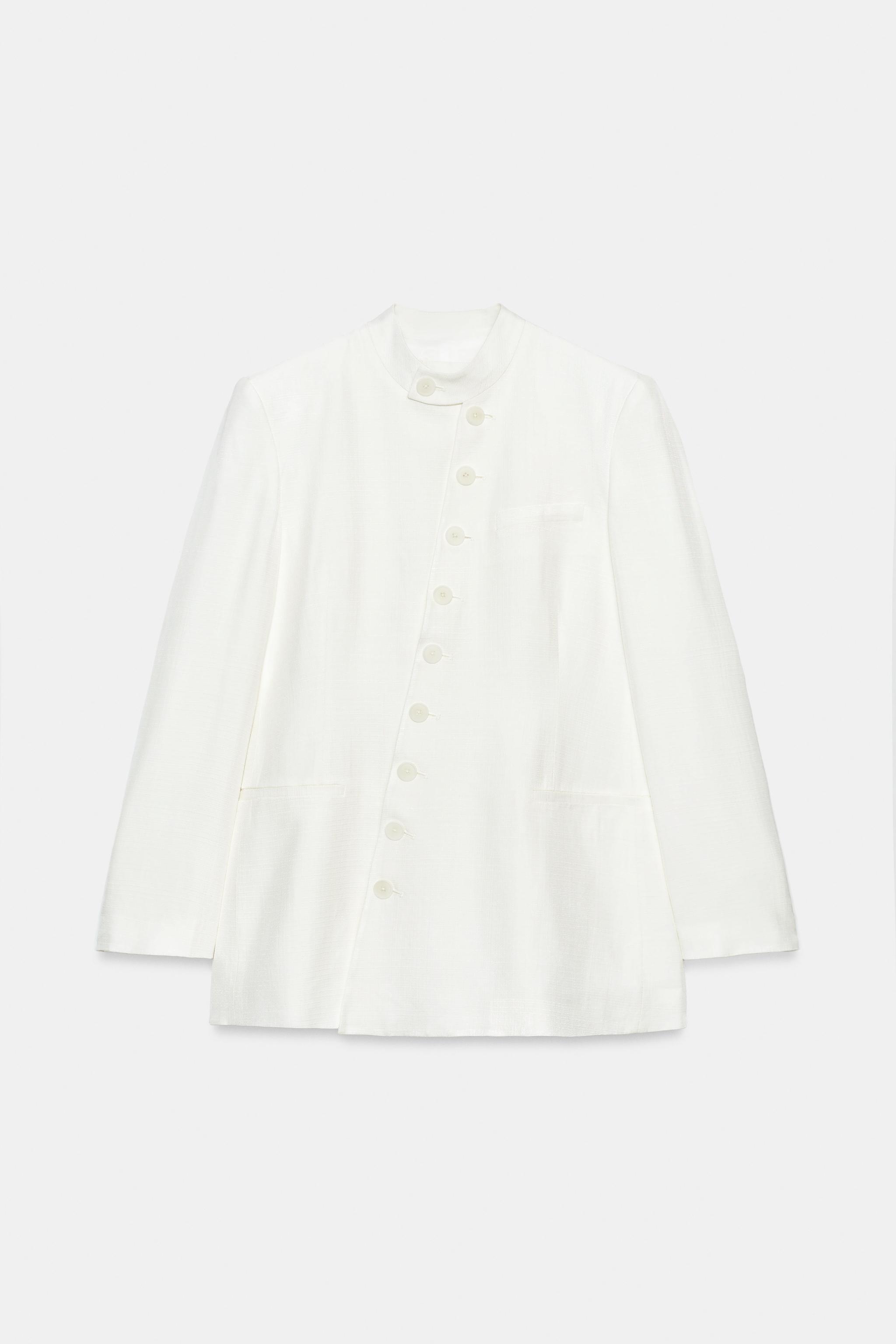 DÜĞMELİ KRUVAZE BLAZER ZW COLLECTION - Görsel 6