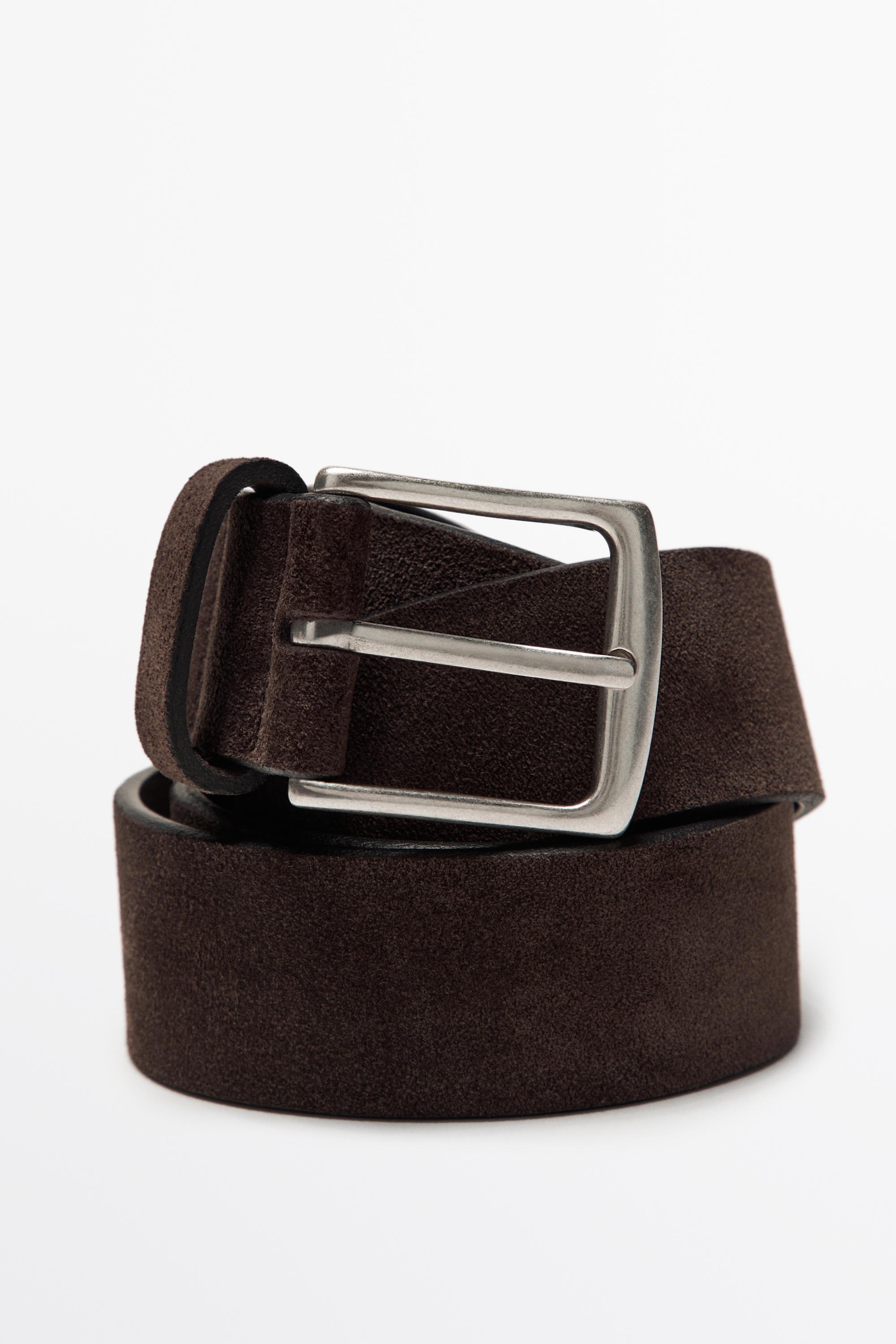 Ceinture en cuir nappa doux