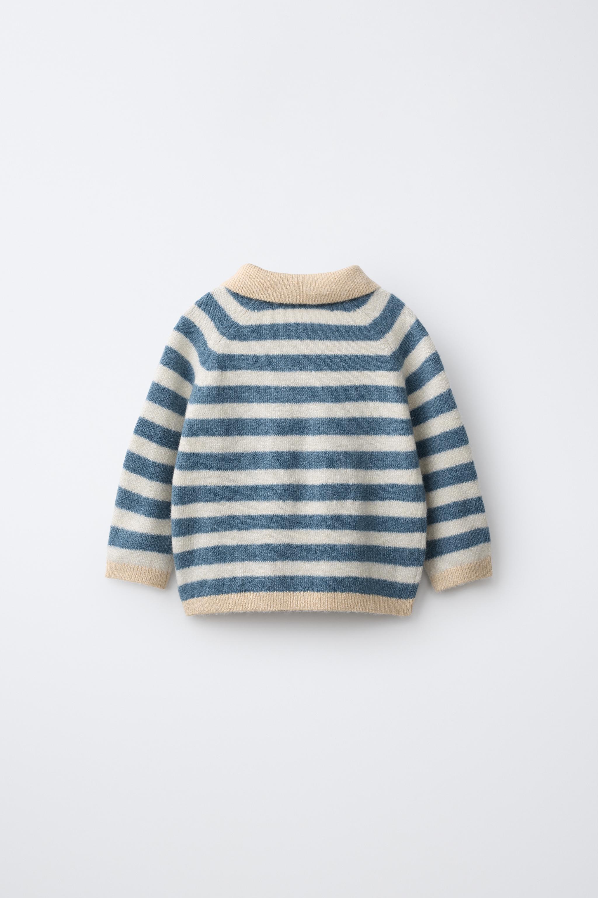 POLO EN MAILLE À RAYURES