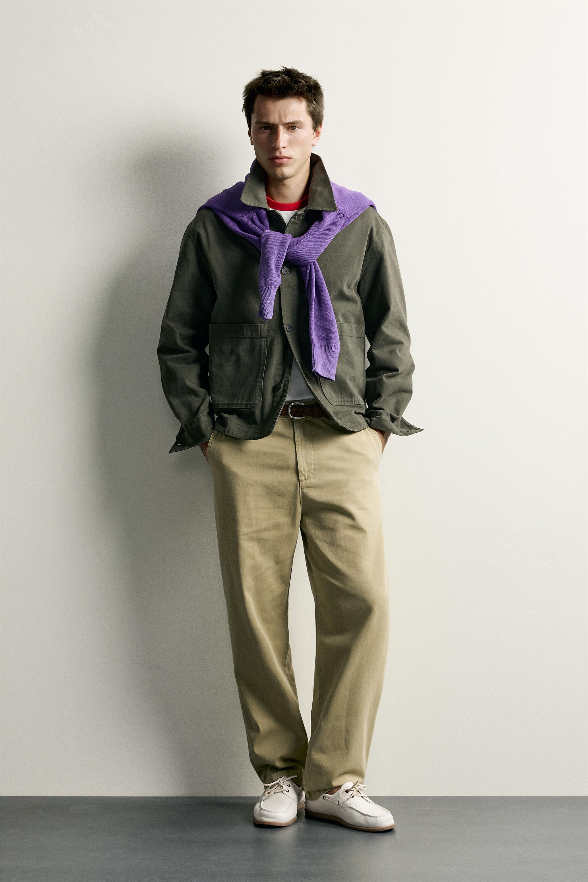 STRAIGHT FIT CHINO PANTS