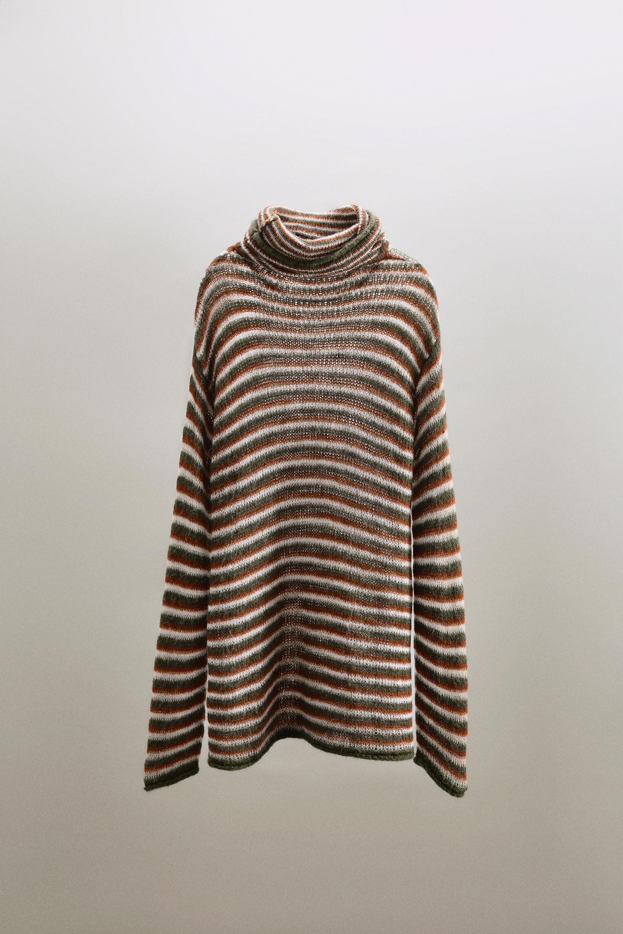 STRIPED KNIT JUMPER