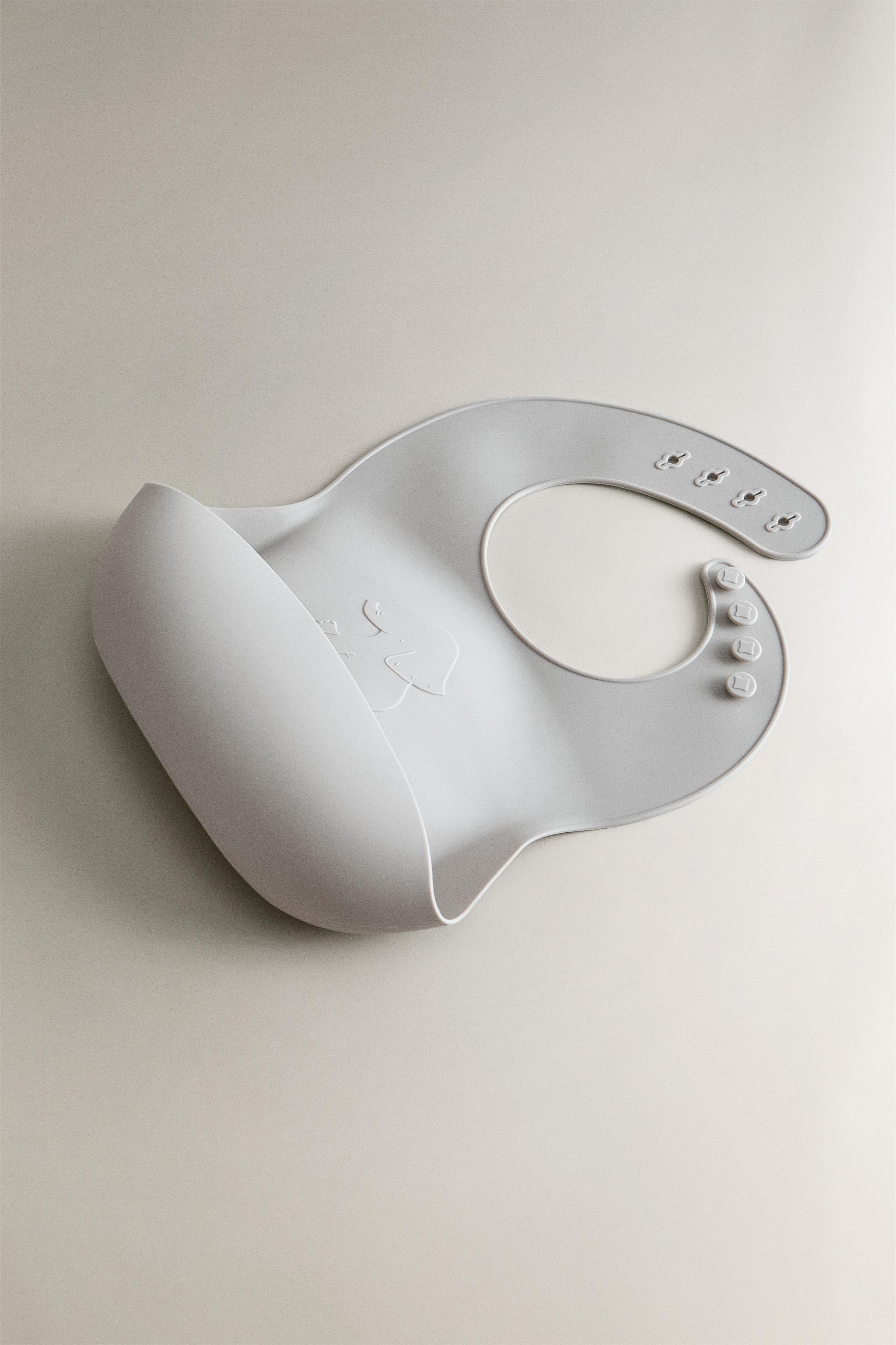 SILICONE BABY BIB ELEPHANT