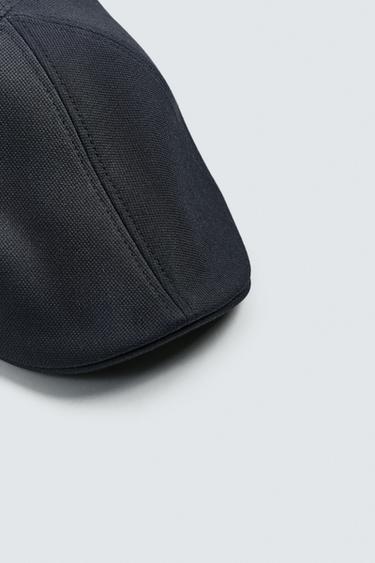 TEXTURED BERET - Navy blue by Zara - Image 1