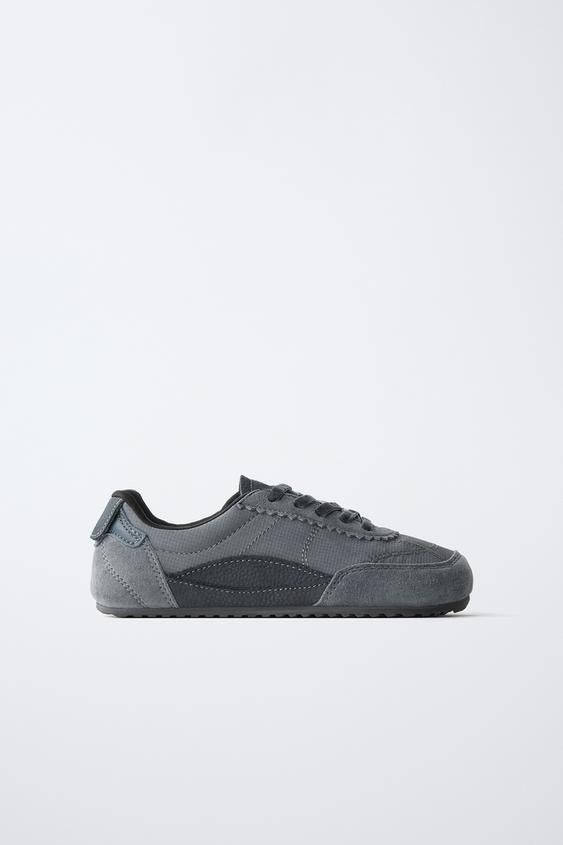 TENIS BAREFOOT CONTRASTE - Gris de Zara - Imagen 0