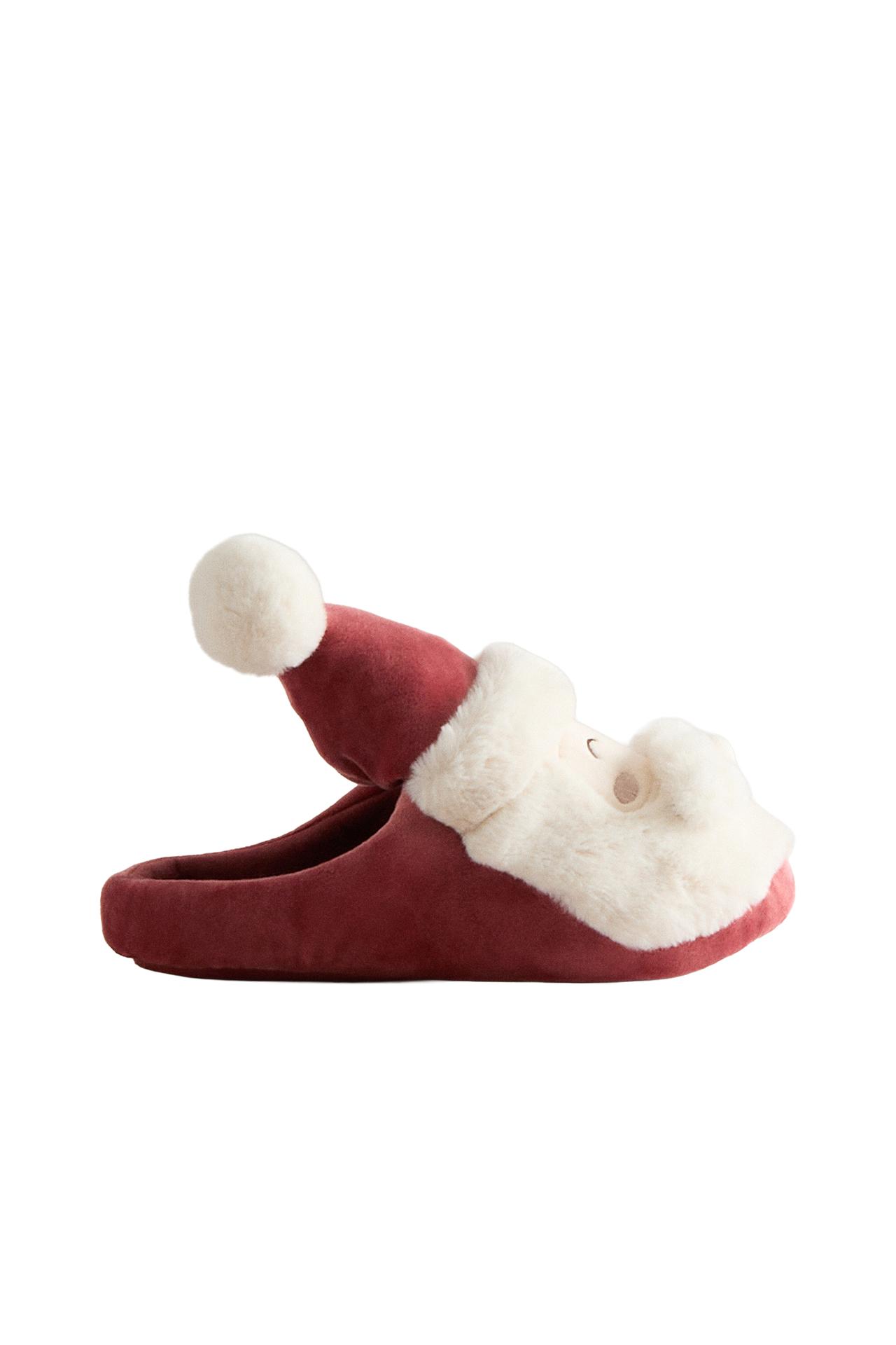 KIDS' FATHER CHRISTMAS CHRISTMAS MULE SLIPPERS