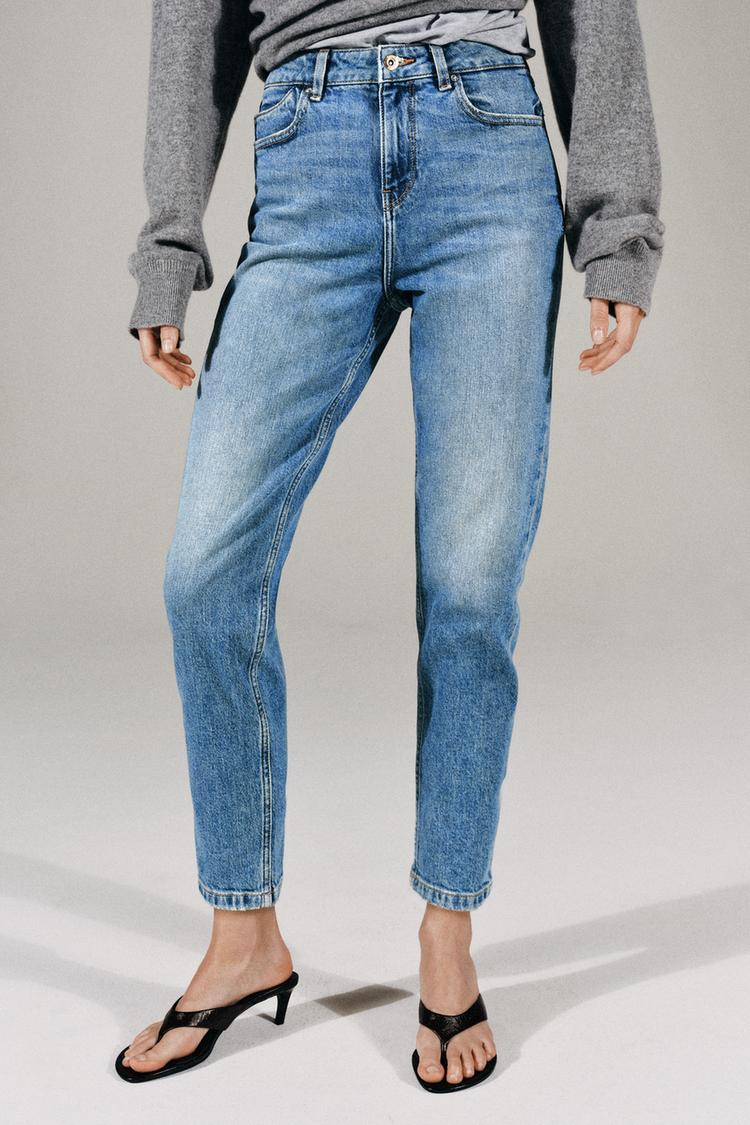 JEANS Z1975 DE CINTURA ALTA Y CORTE MOM 4