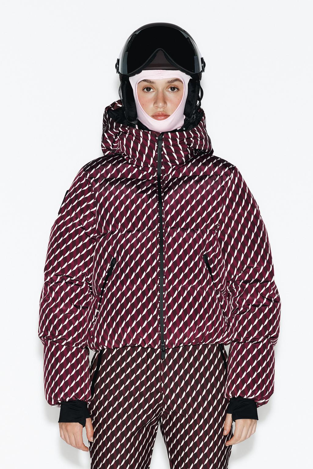 80% DOWN 20% FEATHER WATER RESISTANT WINDPROOF RECCO TECHNOLOGY SKI COLLECTION PUFFER ANORAK - image 2