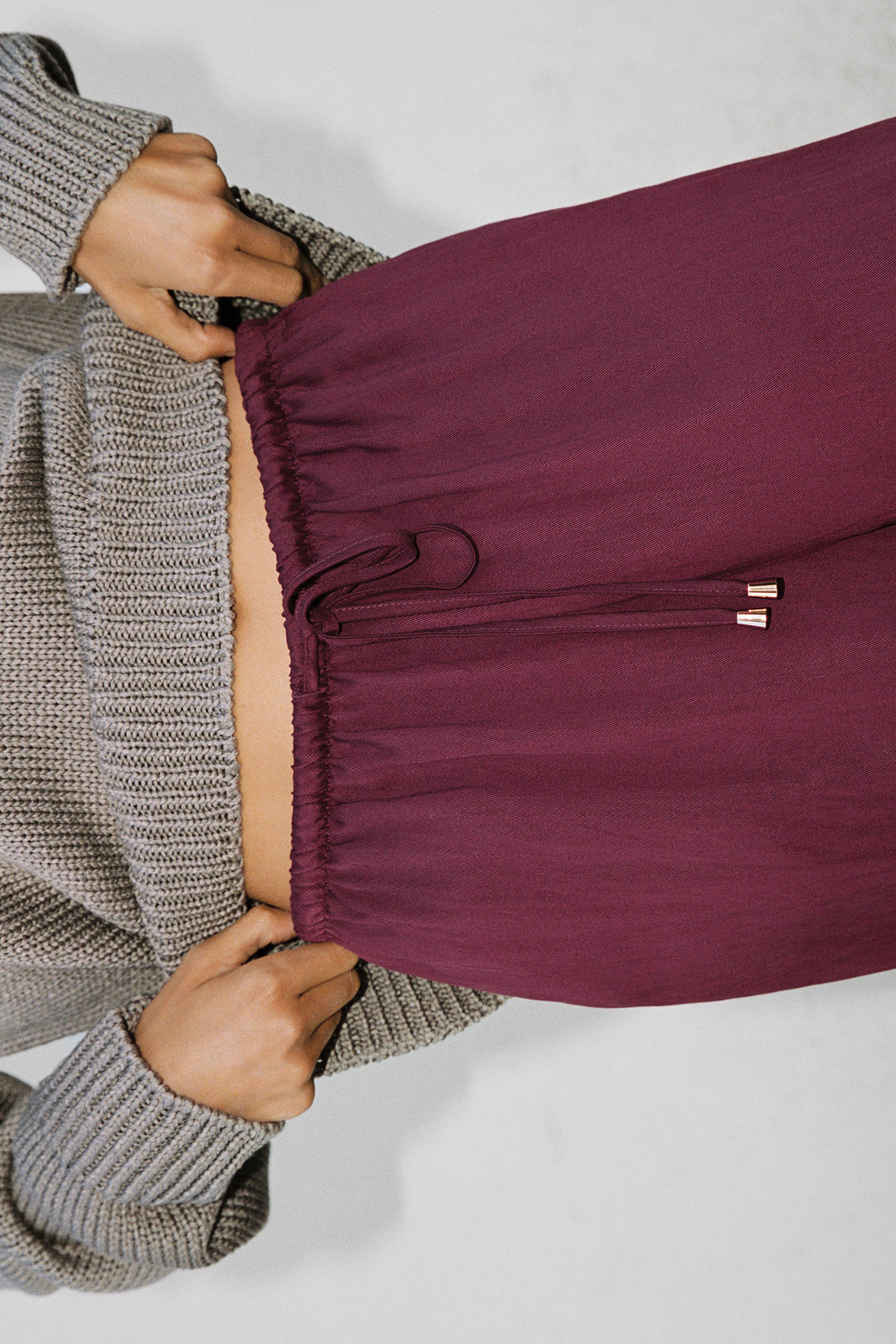 ELASTIC WAIST PANTS