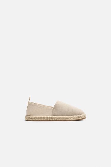 FABRIC ESPADRILLES - Ecru by Zara
