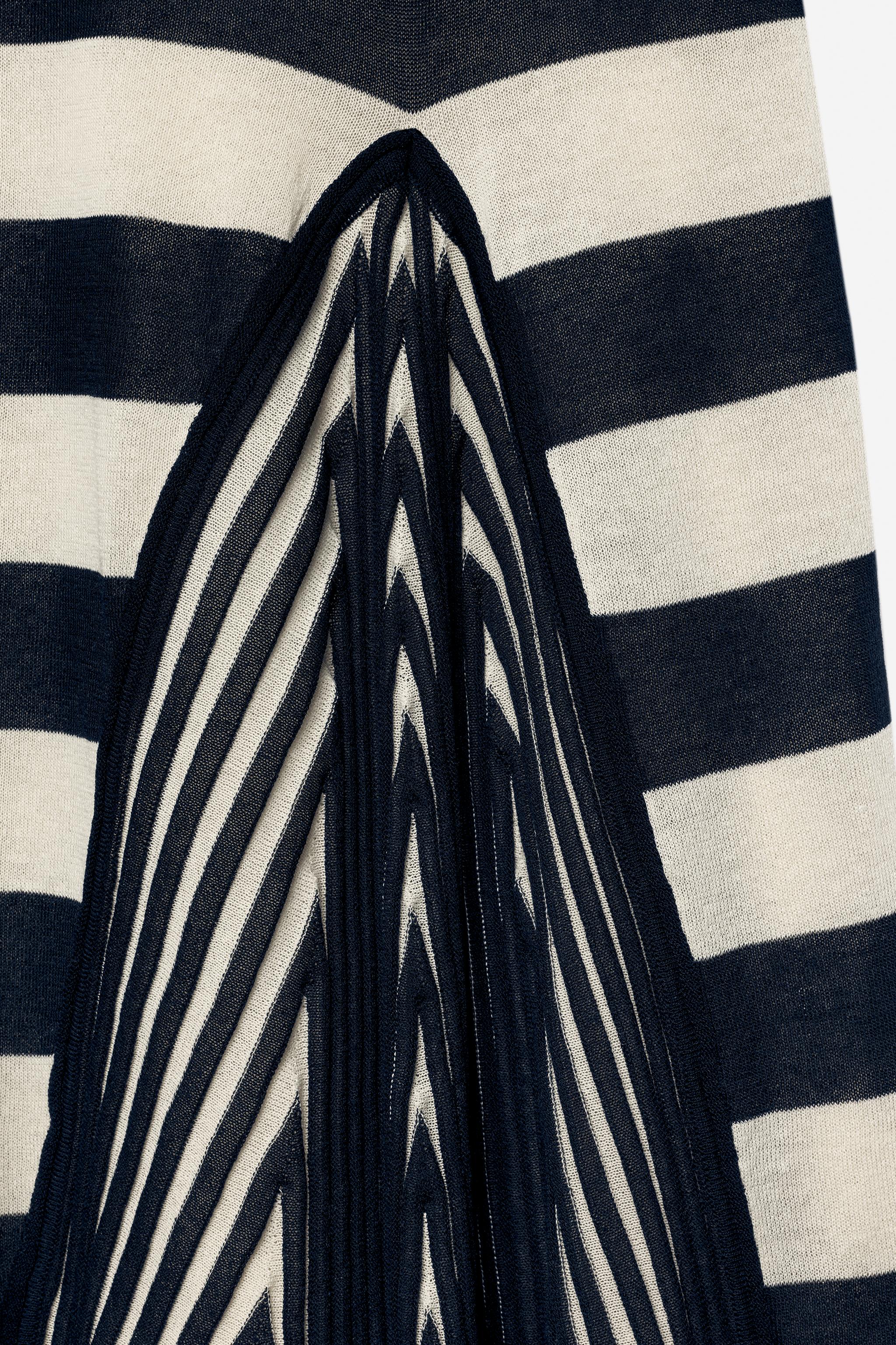 Женские платья Zara STRIPED DRESS - THE ITEM ZARA WOMAN — фото 10