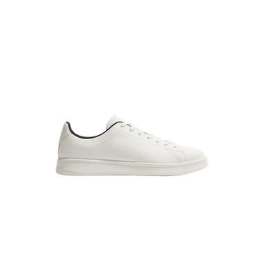 LEATHER TRAINERS - White by Zara