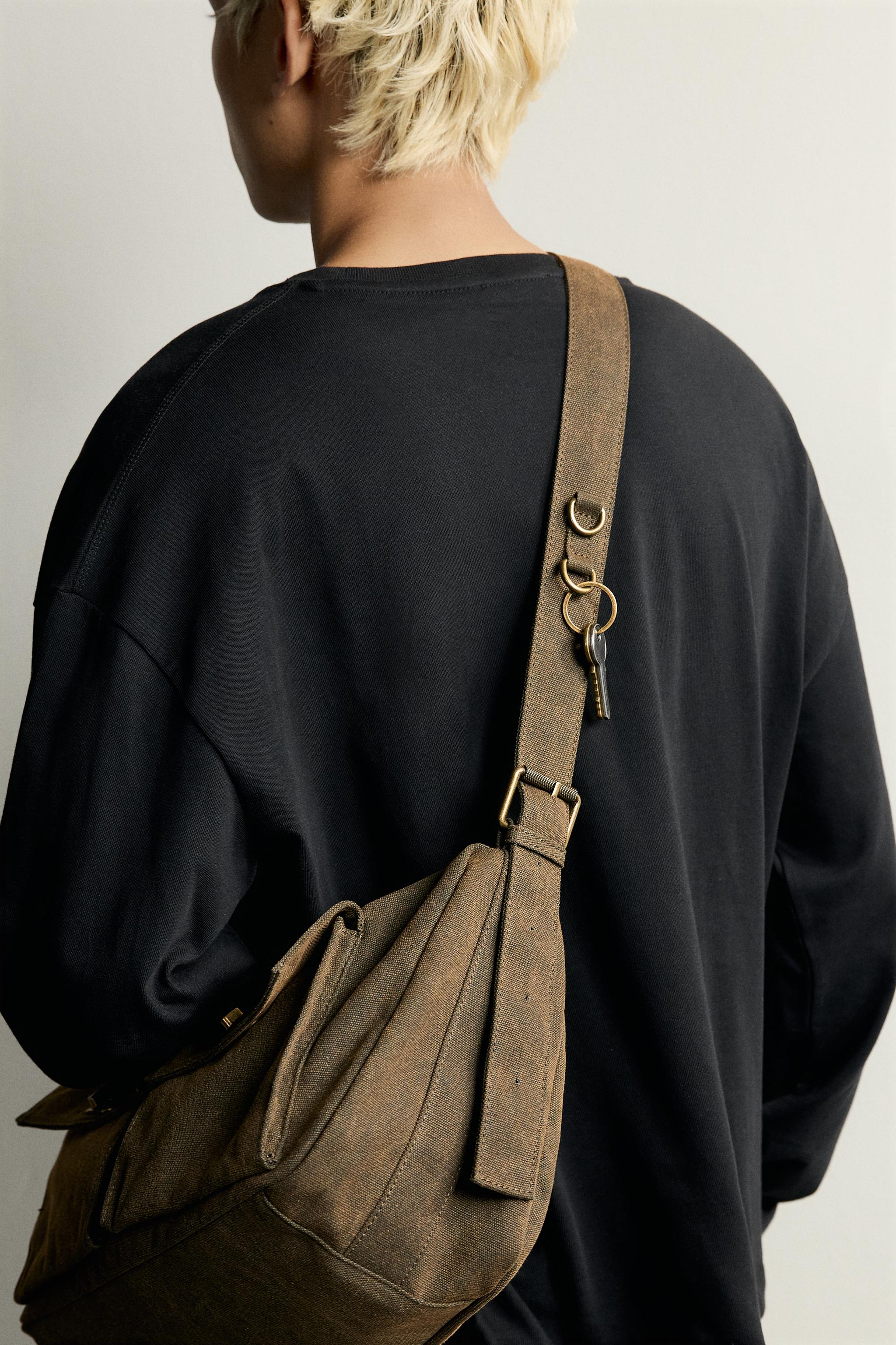 FABRIC SHOULDER BAG