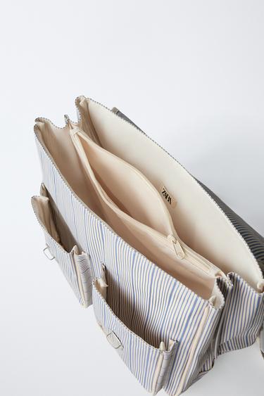 CARTABLE SCOLAIRE RAYURES - Bleu de Zara - Image 3