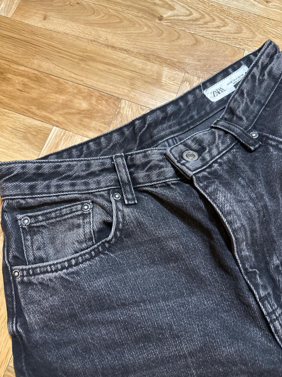 ZW COLLECTION WIDE-LEG HIGH-WAIST JEANS - Image 3