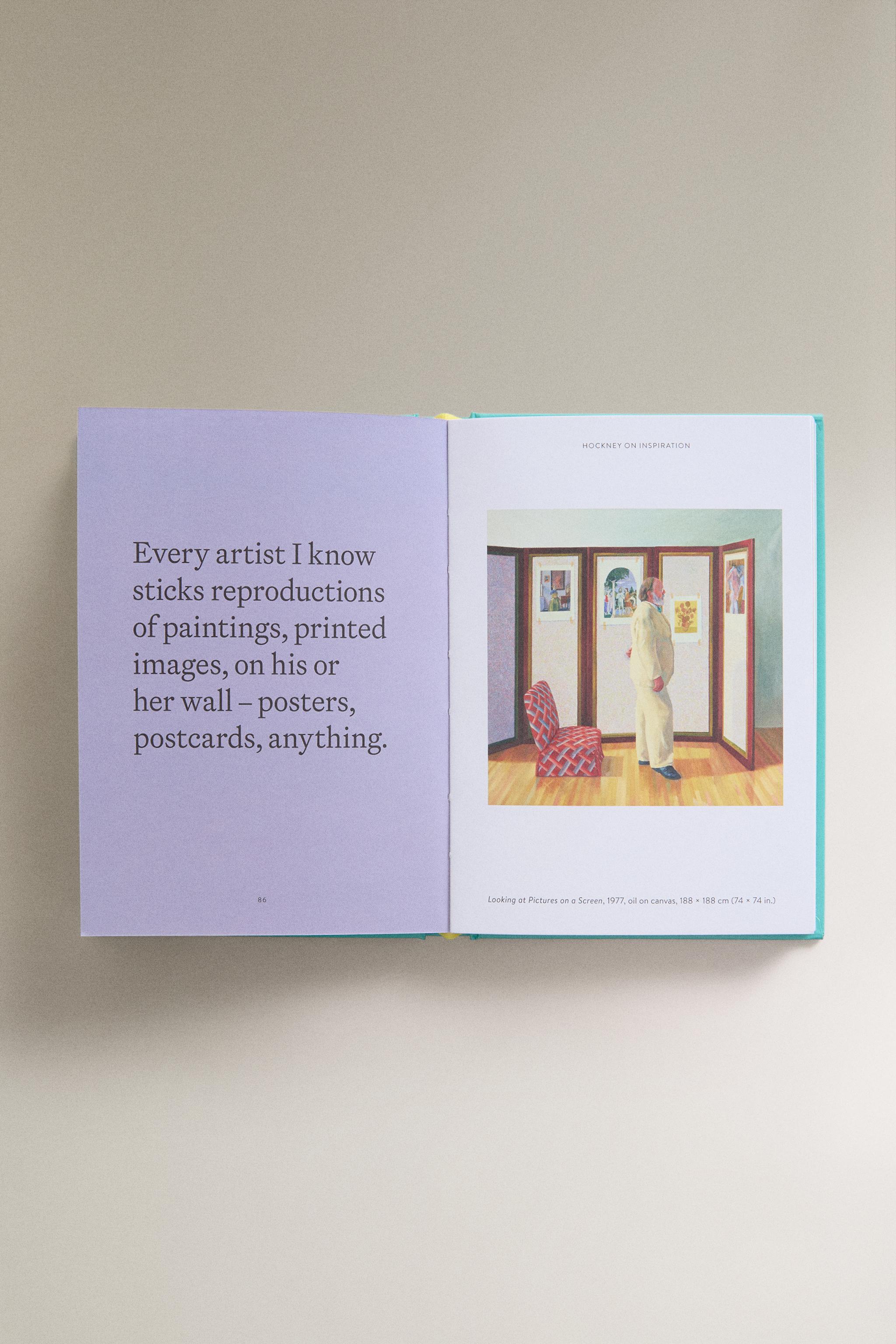 THE WORLD ACCORDING TO DAVID HOCKNEY BOOK (ENGLISH)