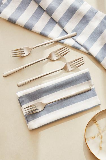 PACK OF SHINY STEEL FORKS (PACK OF 4) - Multicoloured by Zara - Image 5