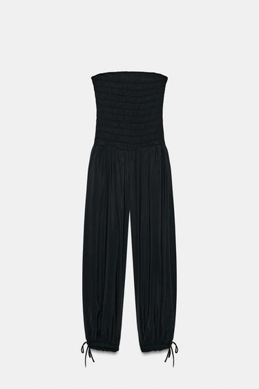 MONO PALABRA DE HONOR FRUNCES - Negro de Zara