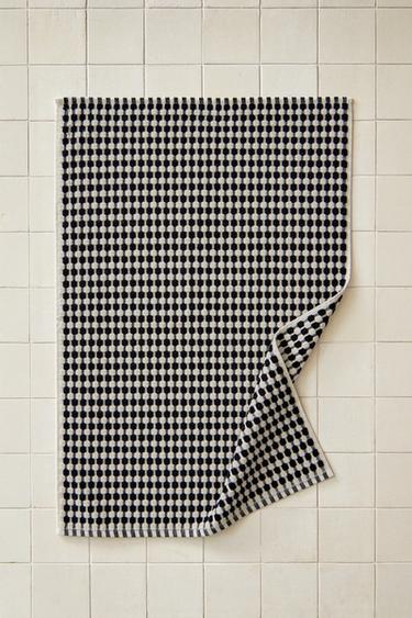 TAPIS DE BAIN TEXTURE WAFFLE - Noir de Zara - Image 2
