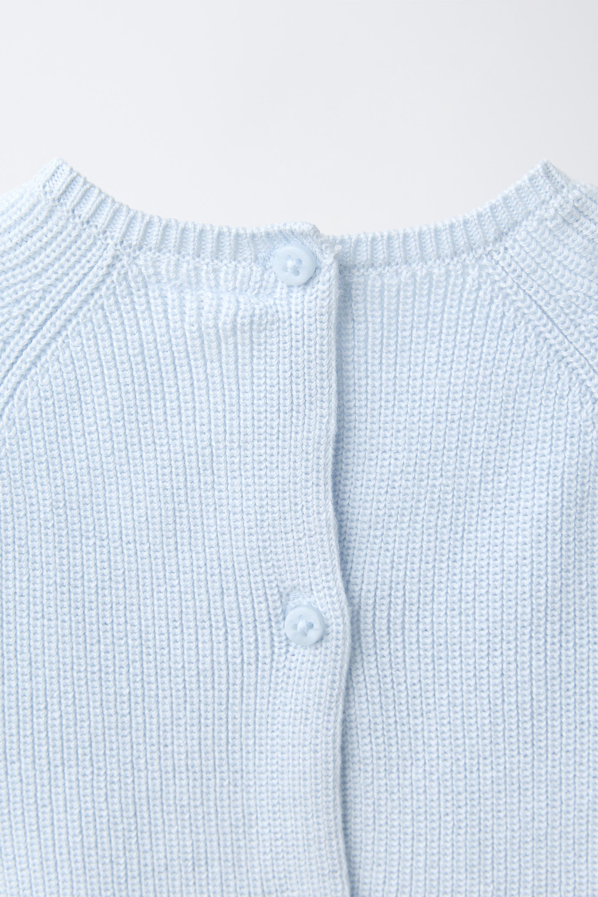 Детские свитеры Zara DOG PATCH KNIT JUMPER — фото 5