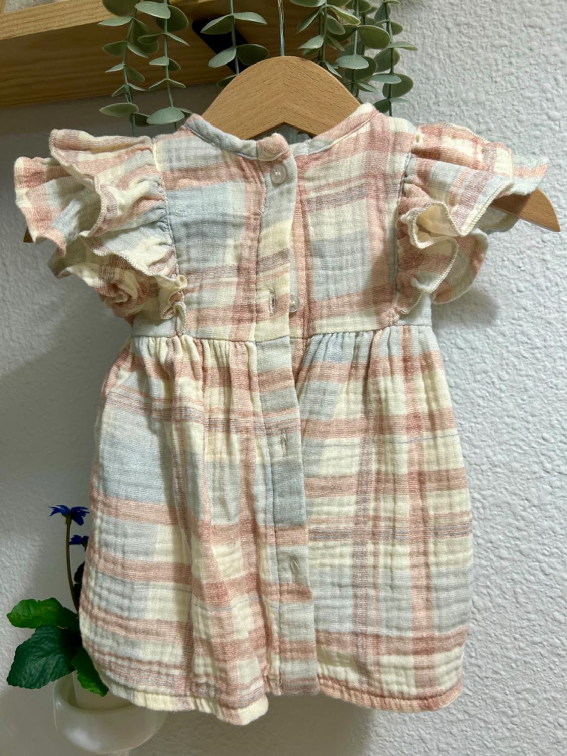 CHECK DRESS - Image 2