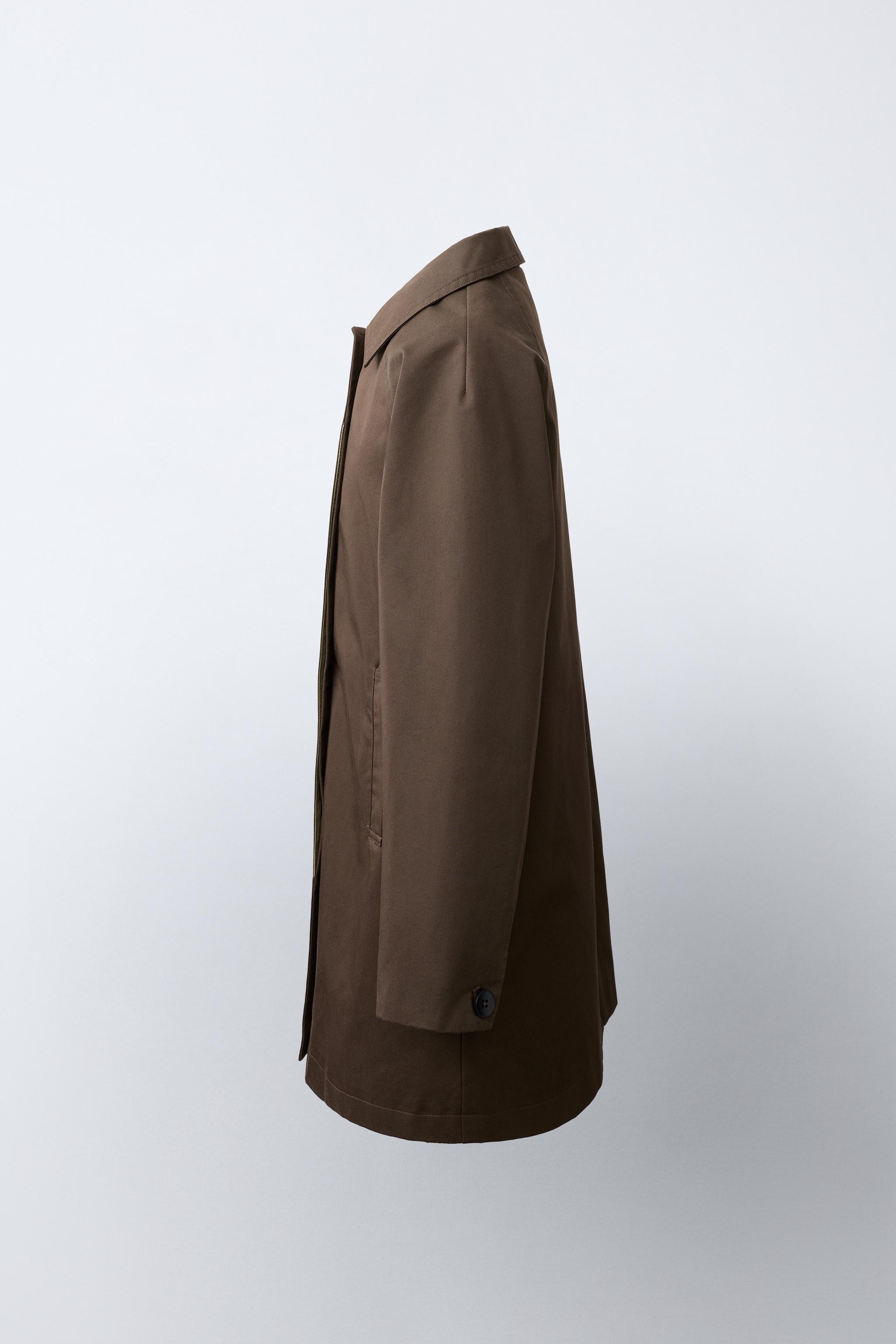 Детские куртки Zara RAGLAN SLEEVE TRENCH COAT — фото 5