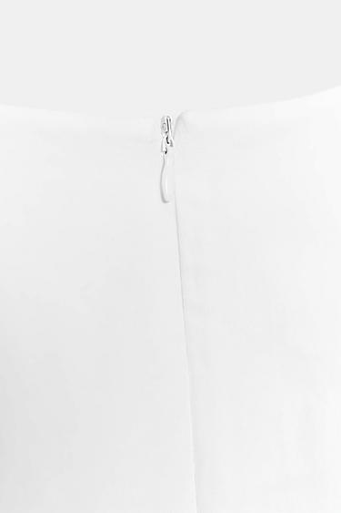 ROBE COURTE ZW COLLECTION - Blanc de Zara - Image 6