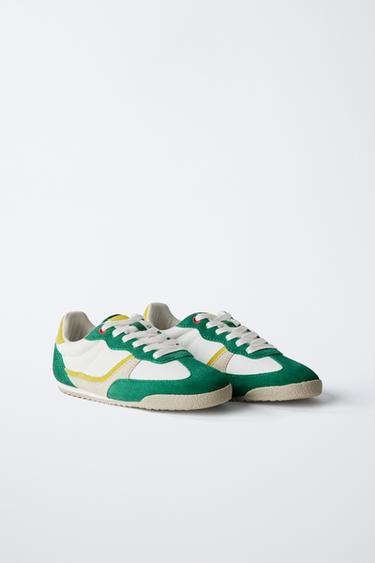 STREET TRAINERS - Green by Zara - Image 1