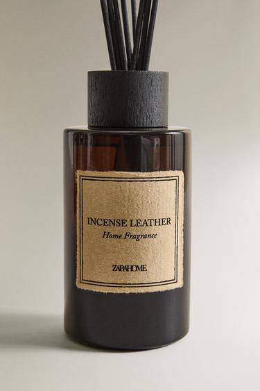 (200 ML) INCENSE LEATHER REED DIFFUSERS - Bronze by Zara - Image 2