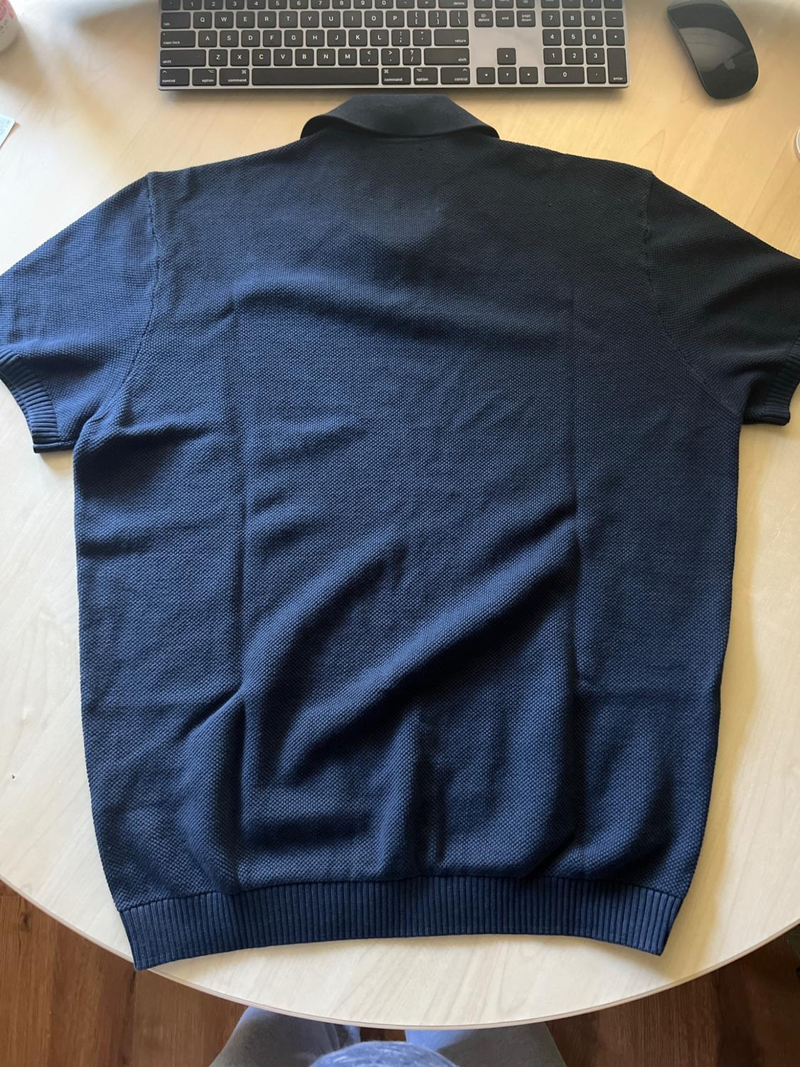 KNIT TEXTURED POLO SHIRT - Image 3