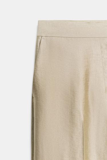 PANTALON DROIT TAILLE HAUTE - Cave de Zara - Image 6
