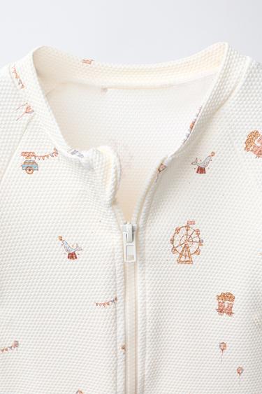 AGES 1-6 / CIRCUS SWIMSUIT - Ecru by Zara - Image 2