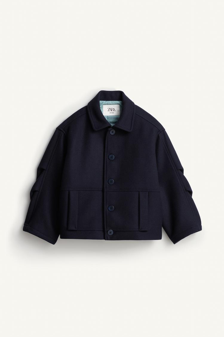 Cazadora bomber con lana limited edition