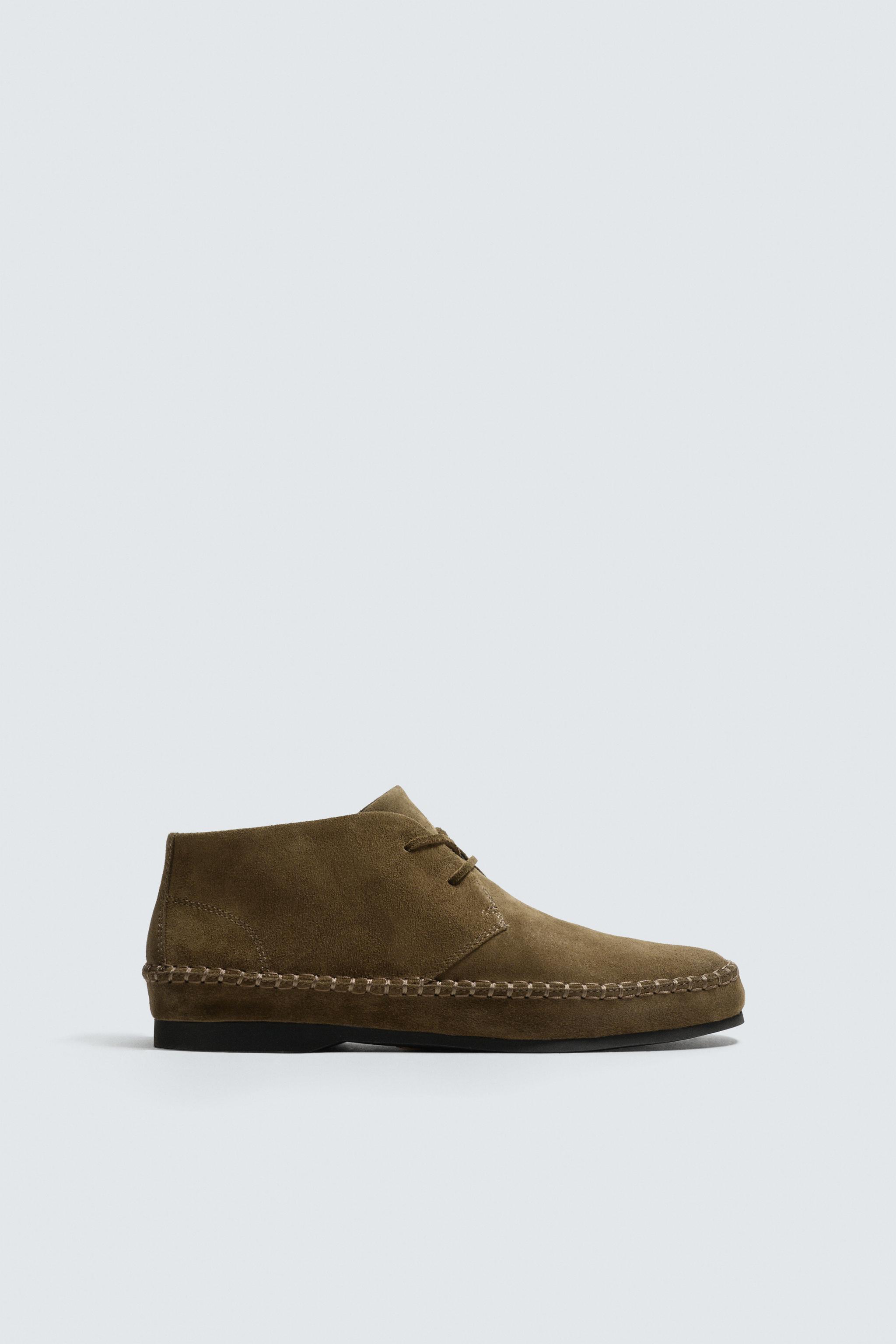 CHAUSSURES EN CUIR SEMELLE VIBRAM® AARON LEVINE X ZARA