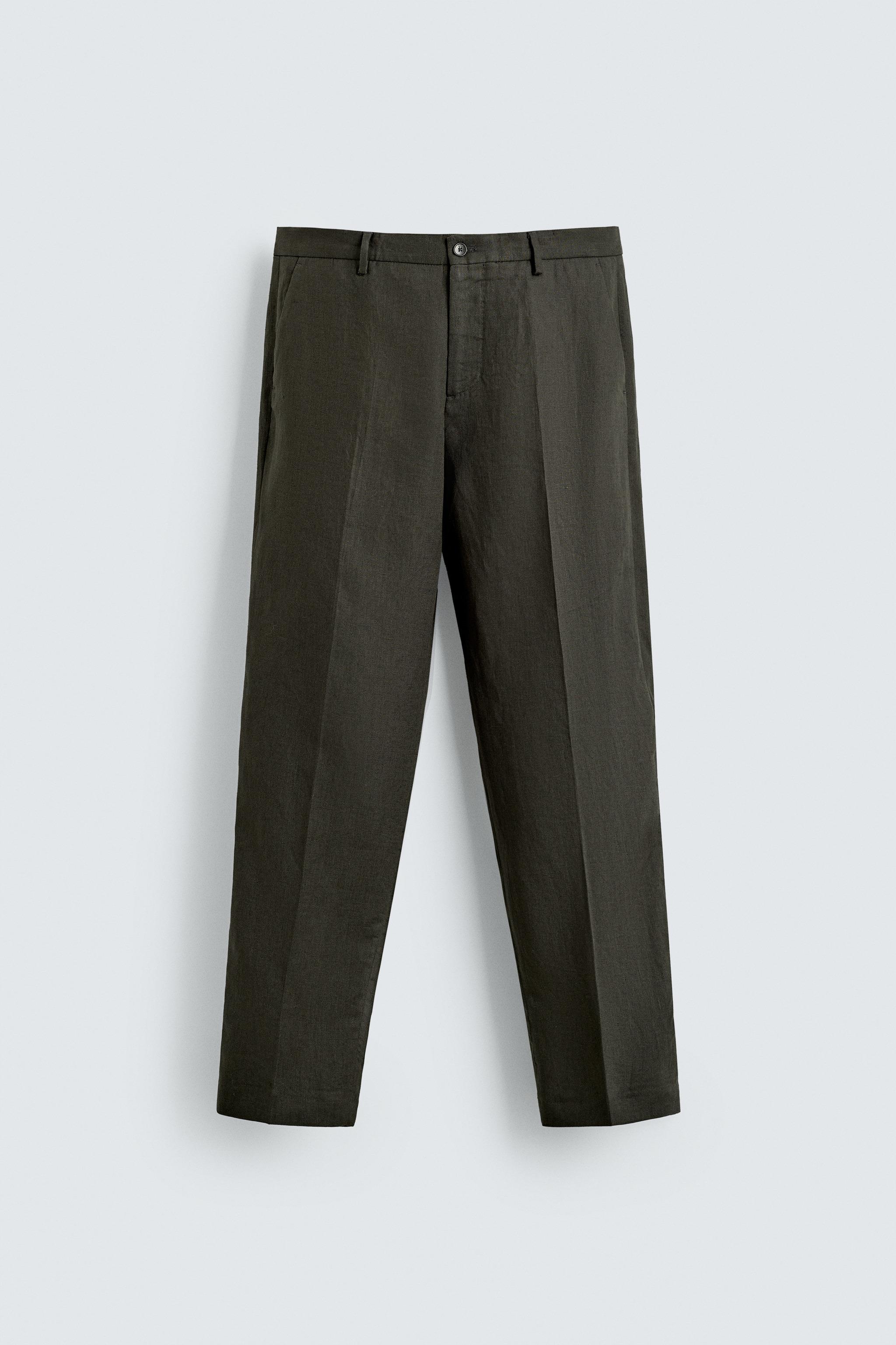 PANTALON DE COSTUME 100 % LIN