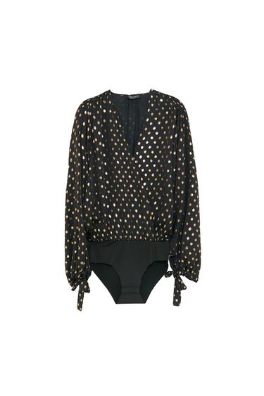 POLKA DOT BODYSUIT