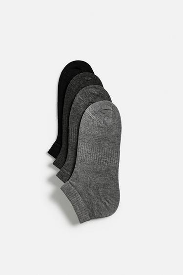 4-PACK OF SHORT SOCKS - various by Zara