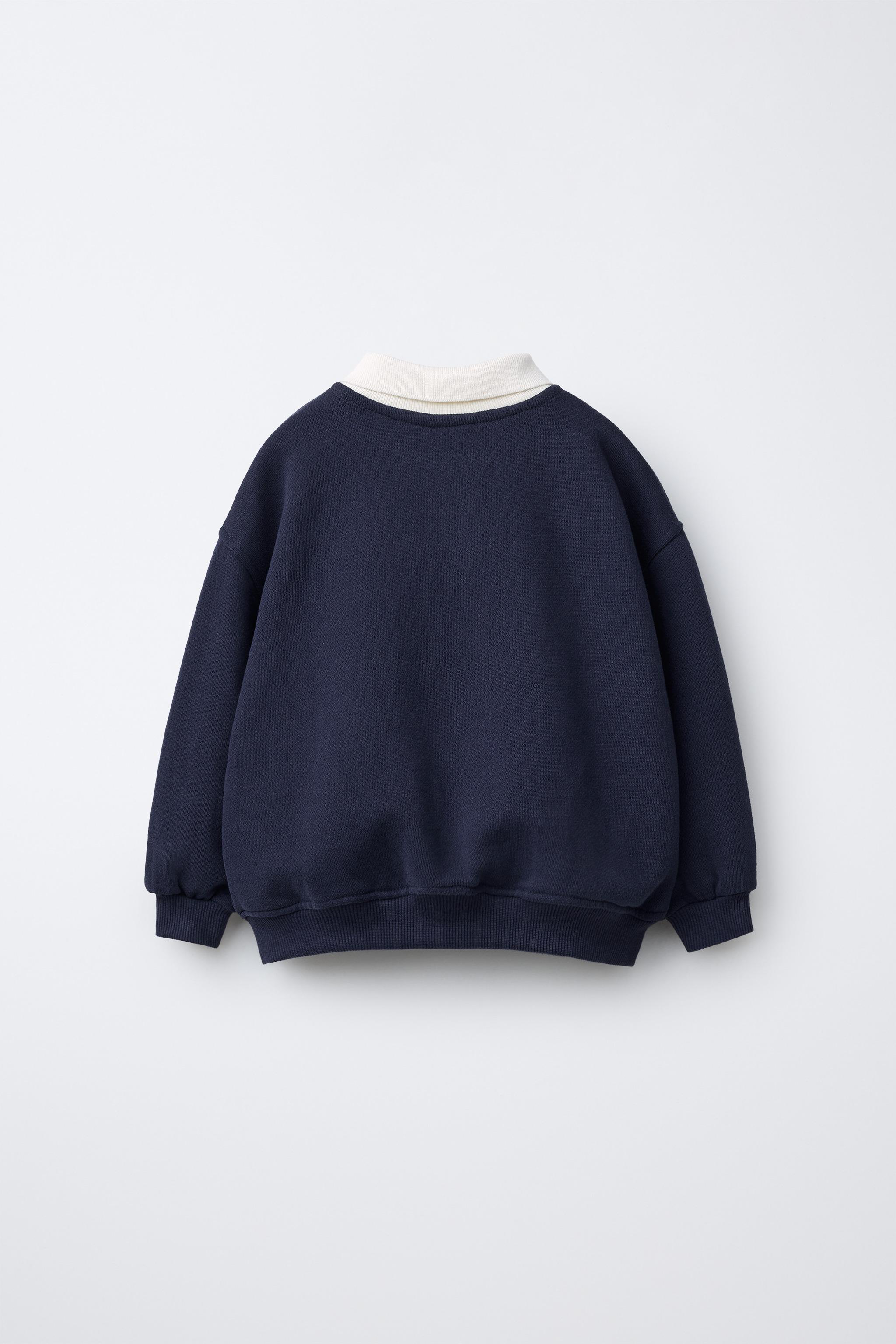SWEAT POLO À IMPRIMÉ NUMÉRO