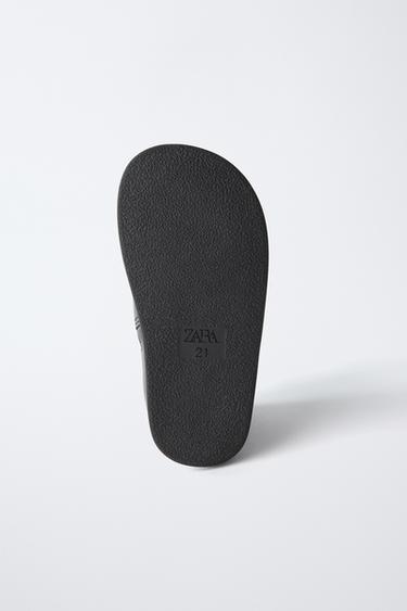 QUILTED LEATHER BOOTS - Black by Zara - Image 6