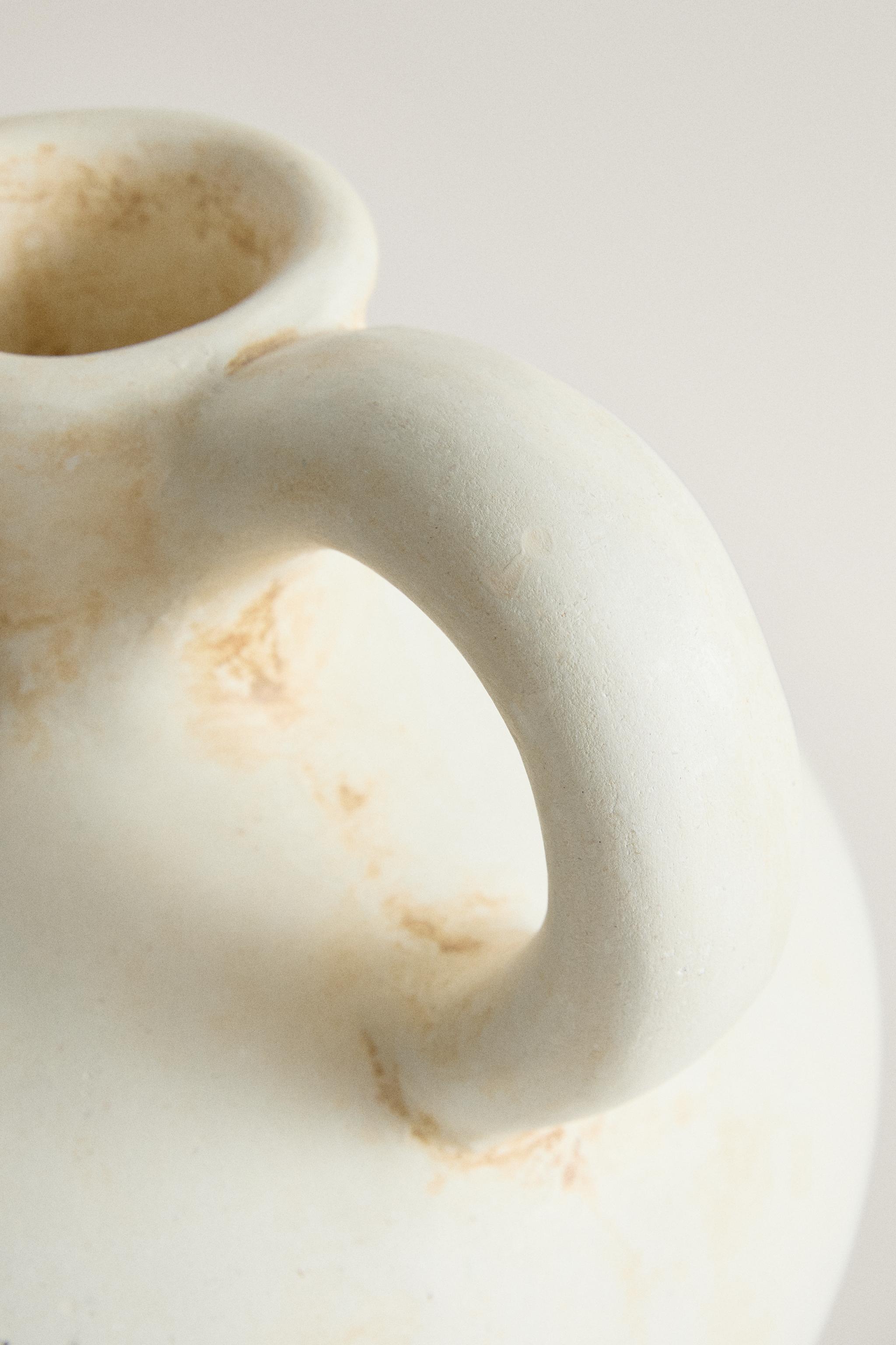 STONE-EFFECT DECORATIVE PITCHER