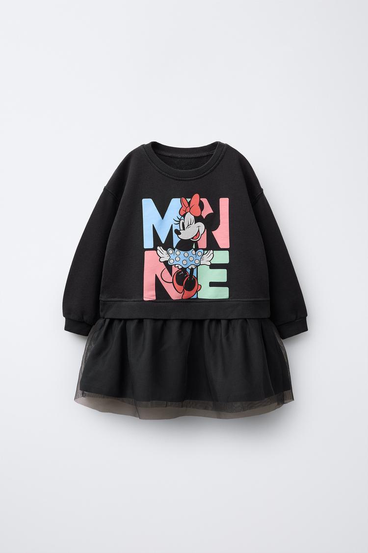 Felpa Topolino Zara Felpa Vestito Mickey Mouse Zara VESTITO IN