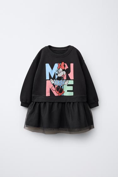 VESTIDO COMBINADO TULE MINNIE MOUSE © DISNEY - Cinzento-antracito da Zara