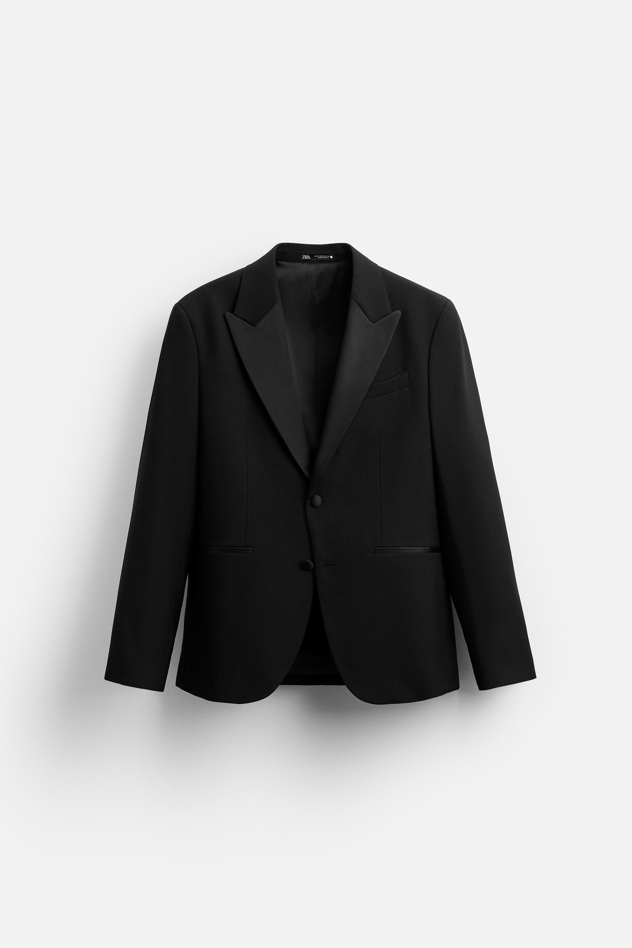 Traje negro hombre zara sale