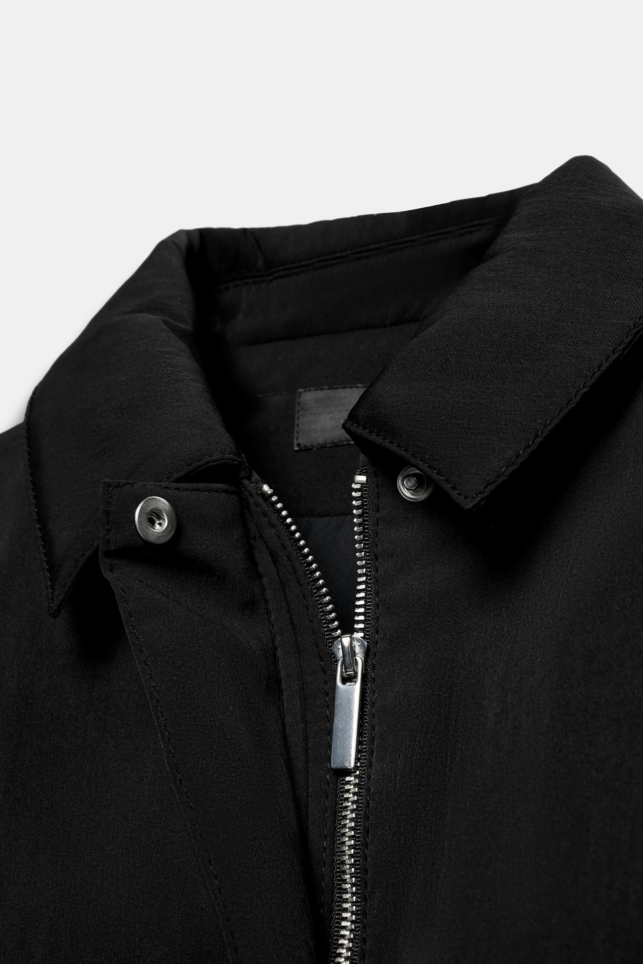 ショートパフジャケット - ブラック | ZARA Japan / 日本