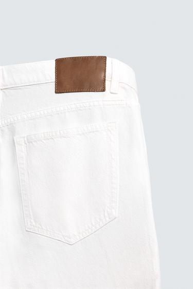 JEAN DROIT COTON-CHANVRE - Écru de Zara - Image 10