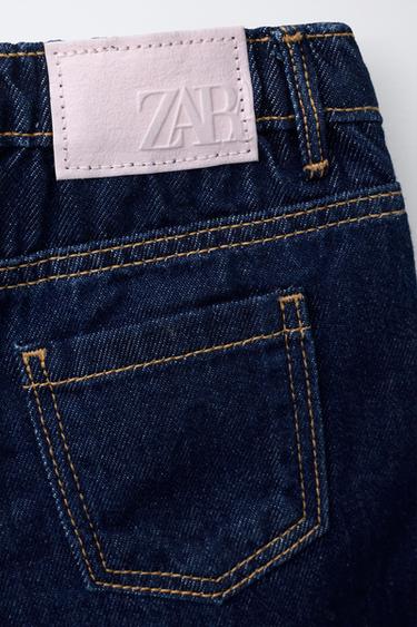 BERMUDA EN JEAN MOM FIT - Bleu de Zara - Image 3