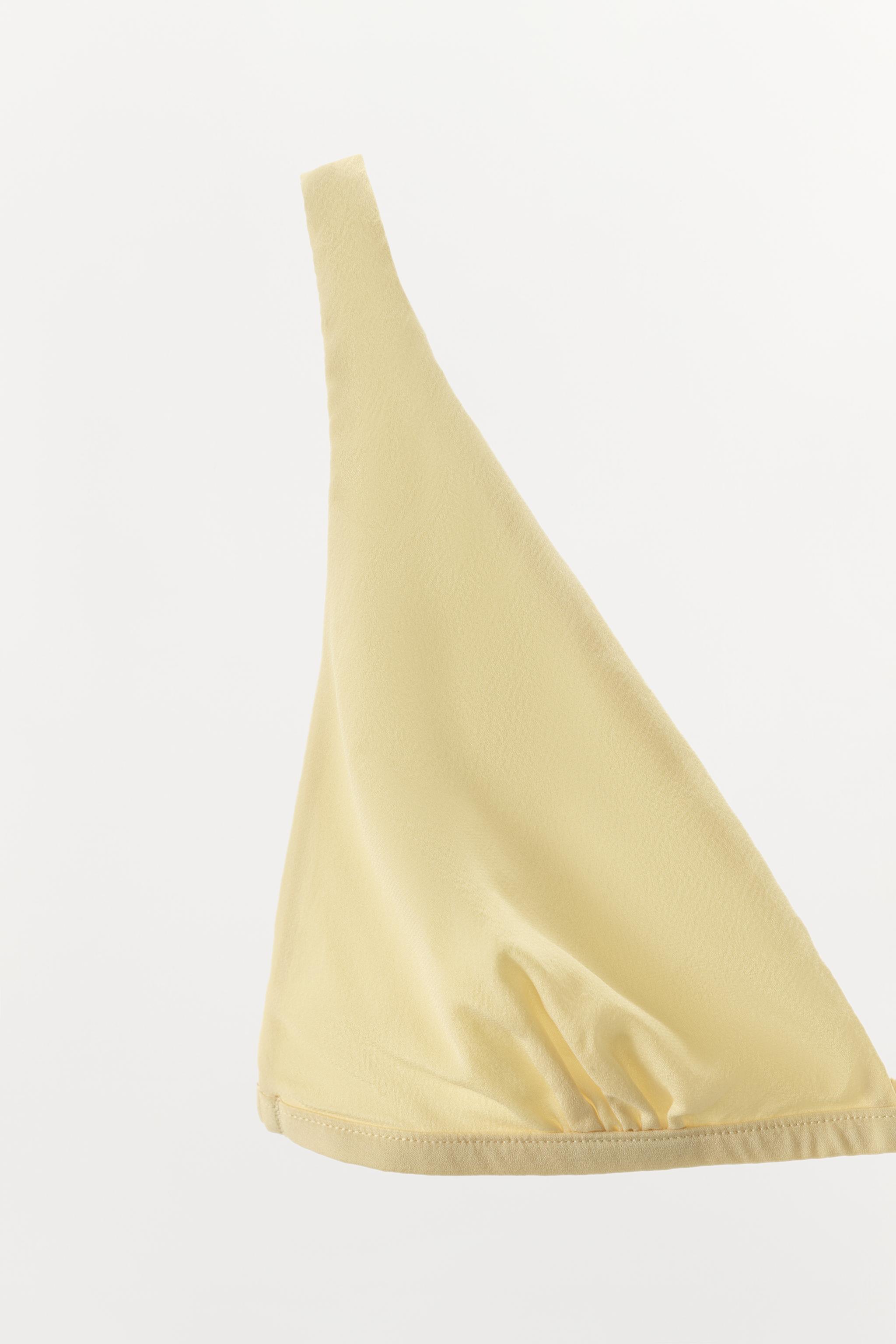 SILK BLEND TRIANGLE BRA
