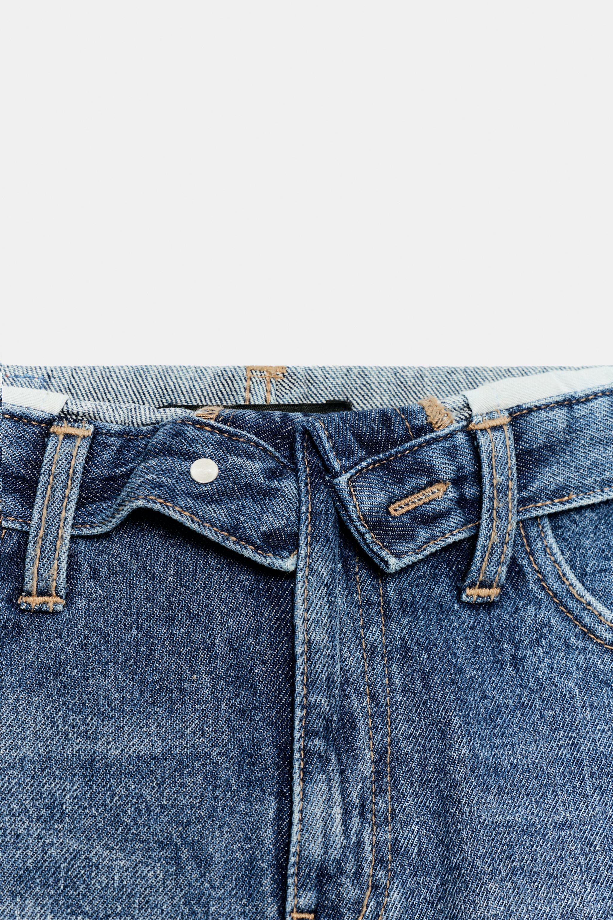 Zara DÜŞÜK BEL KIVRIK PAÇALI ŞORT görsel 8